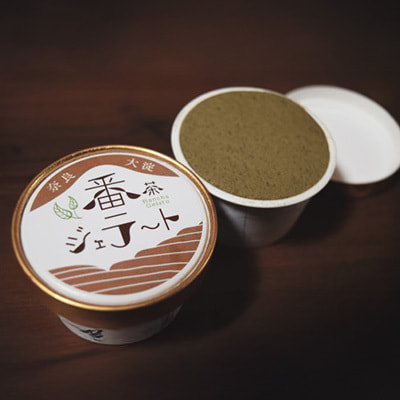 ジェラートのパッケージデザイン